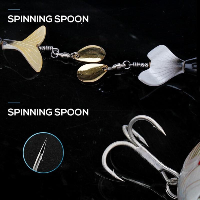 Whopper Popper Fishing Lures-USA Fish Bait