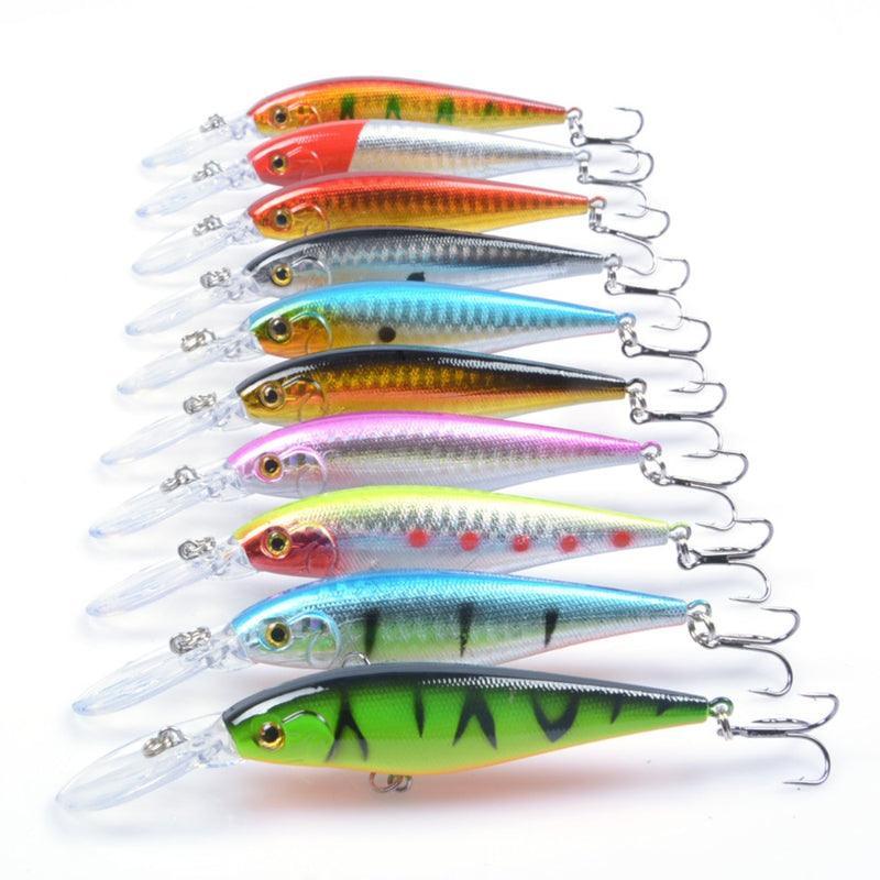Artificial Minnow Fishing Lures-USA Fish Bait