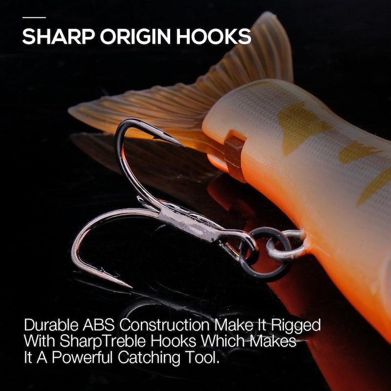 Sinking Soft Jointed Lures-USA Fish Bait