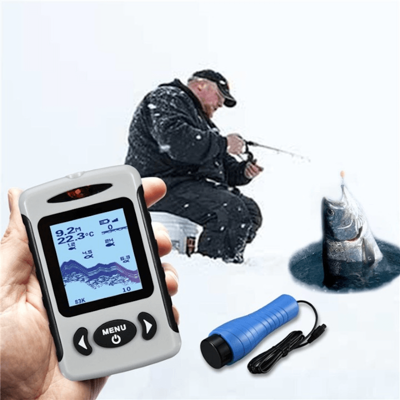 Portable Dual Sonar Fishfinder-USA Fish Bait