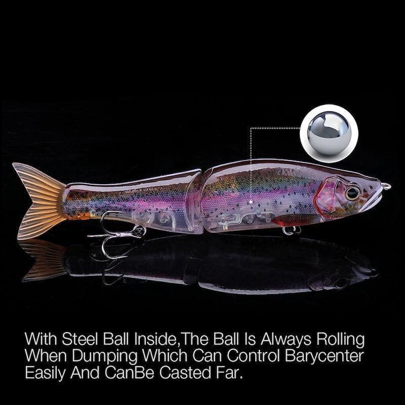 Sinking Soft Jointed Lures-USA Fish Bait