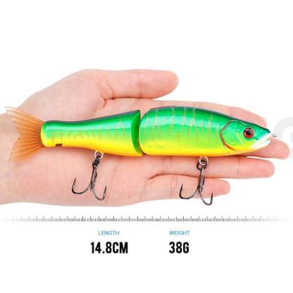 Sinking Soft Jointed Lures-USA Fish Bait