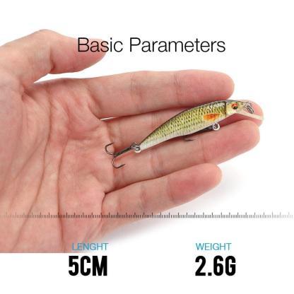 Mini Floating Minnow Lures-USA Fish Bait