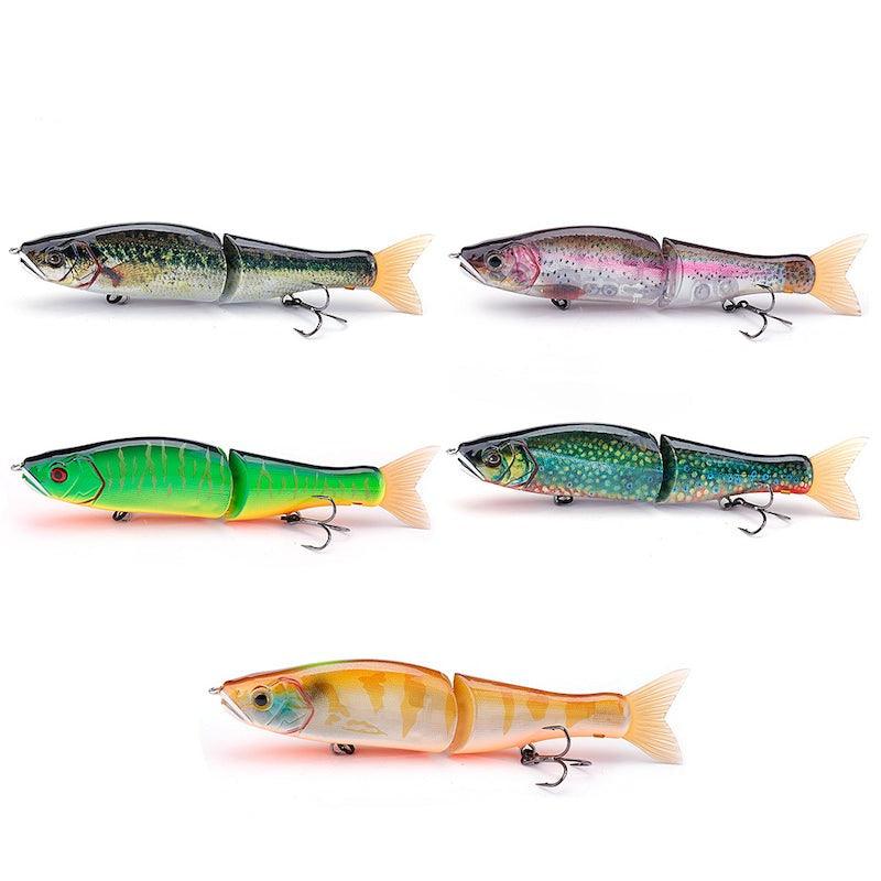 Sinking Soft Jointed Lures-USA Fish Bait