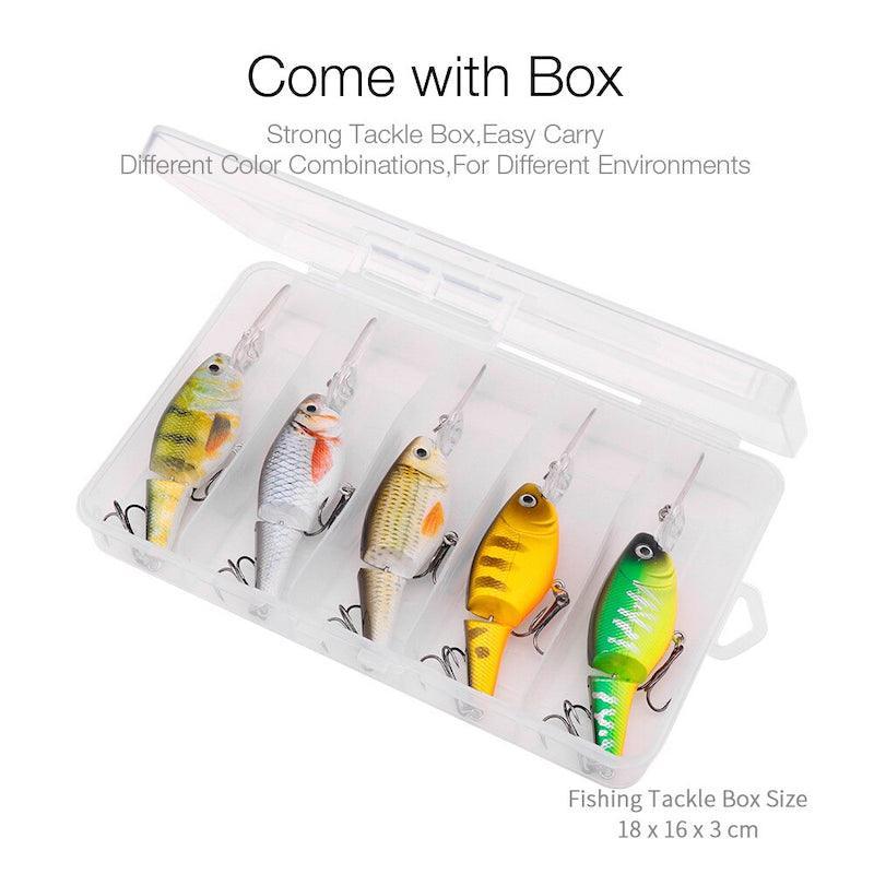 Floating Pike Jointed Lures-USA Fish Bait