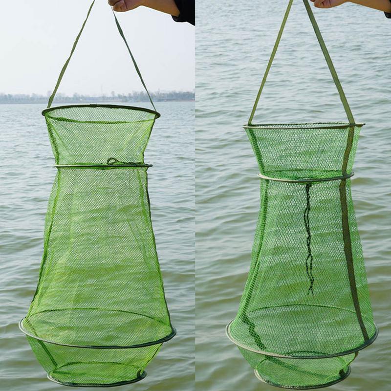 Collapsible Fishing Basket Net-USA Fish Bait