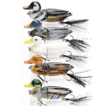 Jointed Duck Fishing Lures-USA Fish Bait