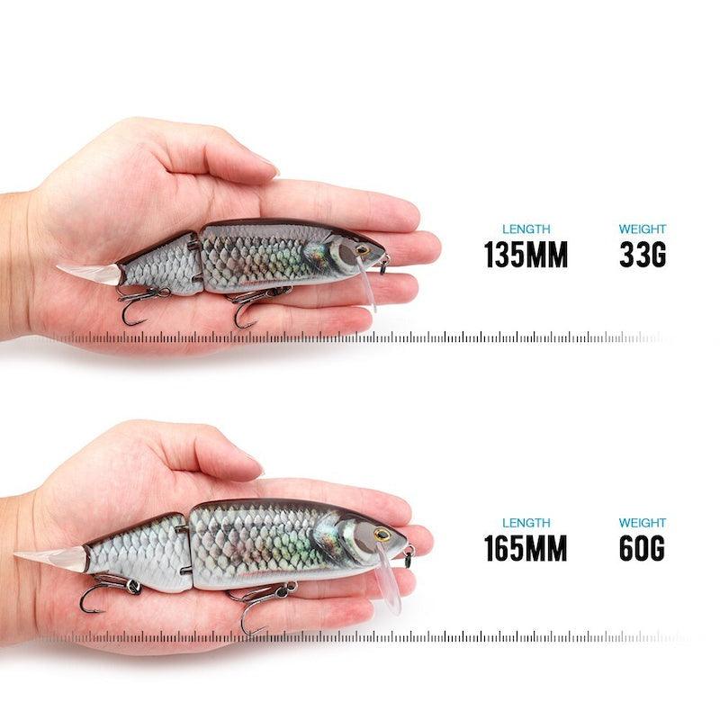 Artificial Jointed Bait Wobbler-USA Fish Bait