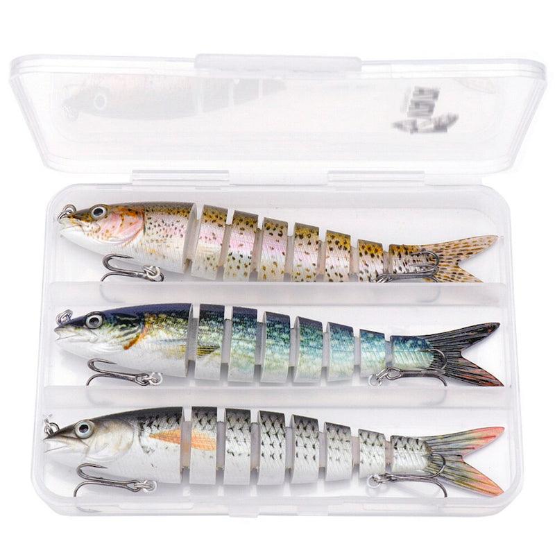 Lifelike Carp Sinking Wobblers Jointed Bait Set - USA Fish Bait