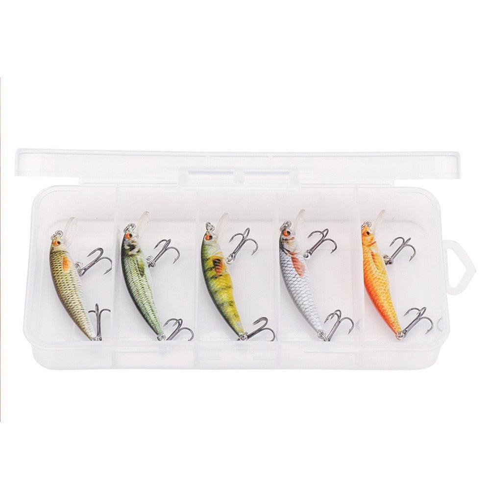 Mini Floating Minnow Lures-USA Fish Bait