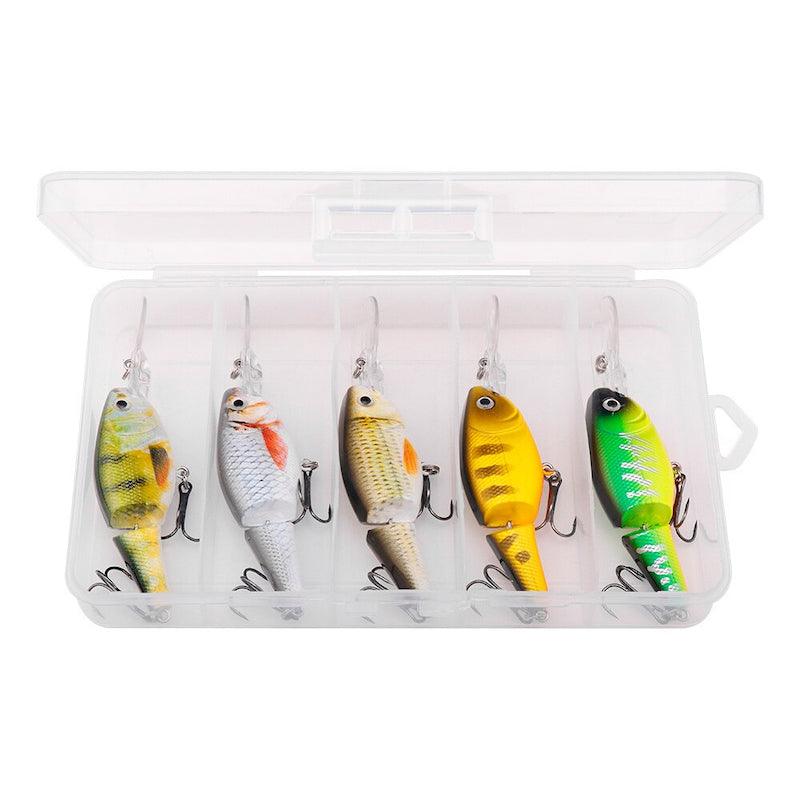 Floating Minnow Wobblers For Pike Jointed Bait Kit - USA Fish Bait