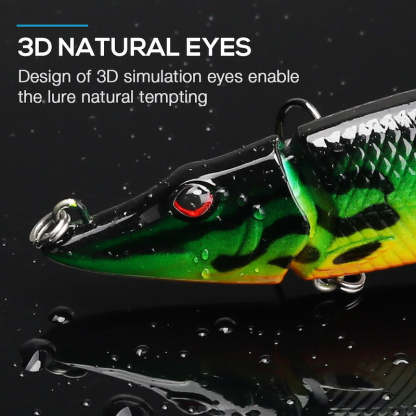 Segment Jointed Pike Lure-USA Fish Bait