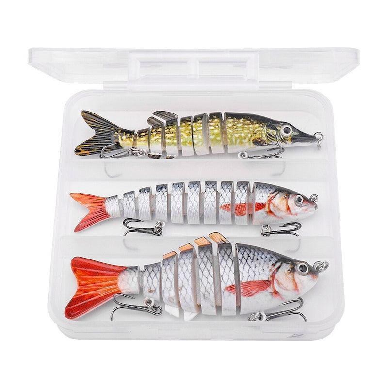 Jointed Pike Fishing Lures-USA Fish Bait