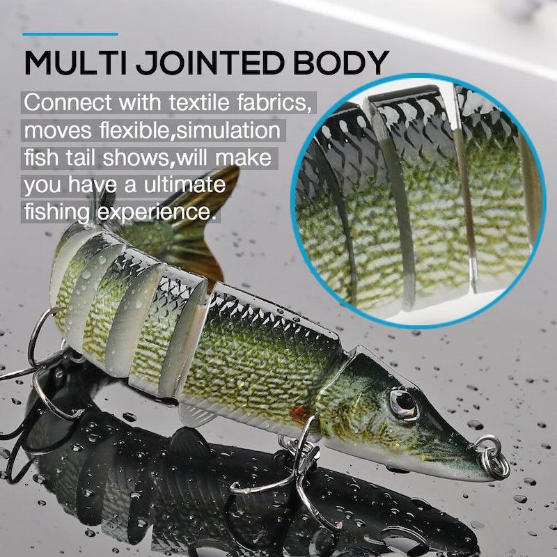 Pike Wobblers Jointed Bait-USA Fish Bait