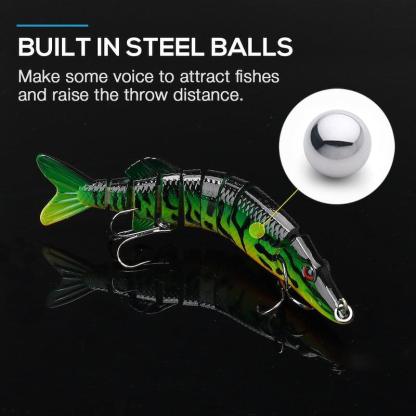 Pike Wobblers Jointed Bait-USA Fish Bait