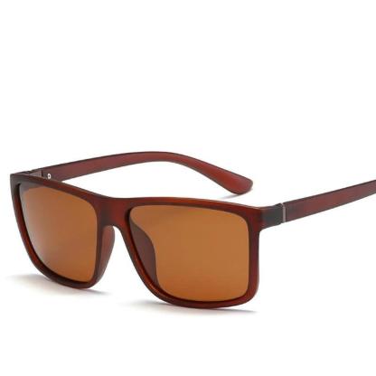 Square Polarized Fashion Sunglasses-USA Fish Bait