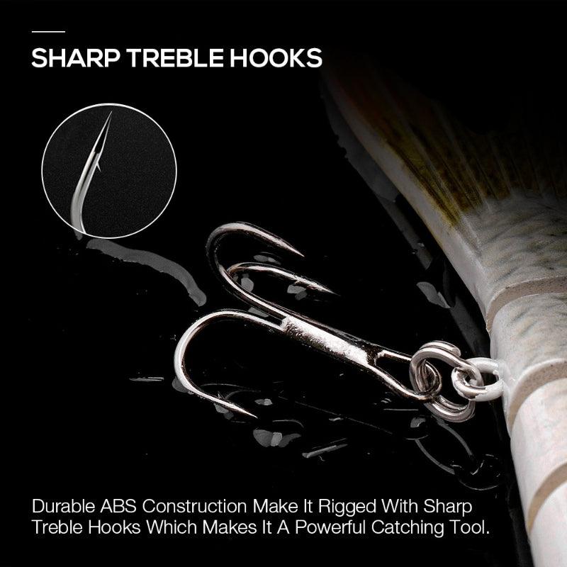 Mix Lifelike Pike Lures-USA Fish Bait