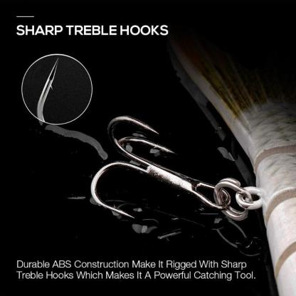 Mix Lifelike Pike Lures-USA Fish Bait