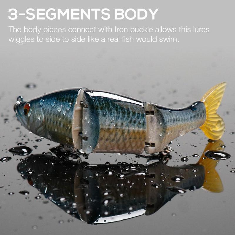 Pointed Swimbait Fishing Lures-USA Fish Bait