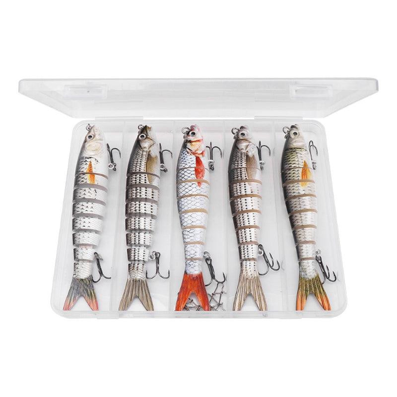 Mix Lifelike Fish Lures Jointed Bait For Pike Artificial Bait - USA Fish Bait