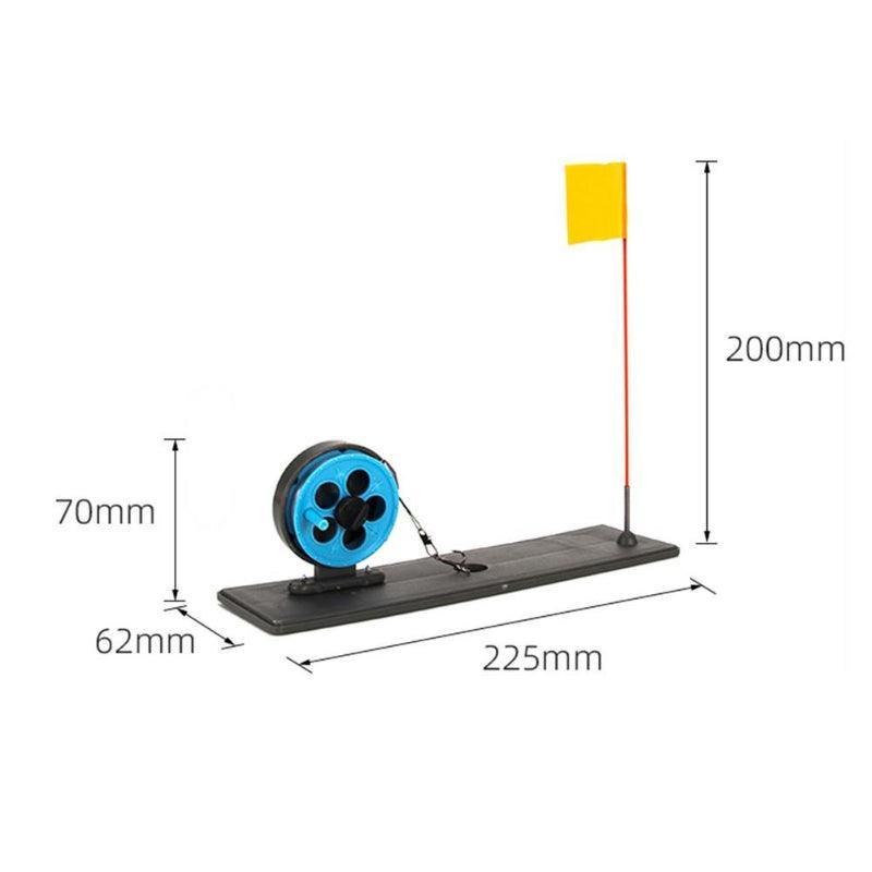 Portable Ice Fishing Tip-up-USA Fish Bait