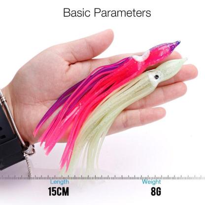 Soft Squid Fishing Lures-USA Fish Bait