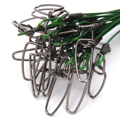 Steel Wire Leader Line Reliable Strength for Tough Fishing Conditions-USA Fish Bait
