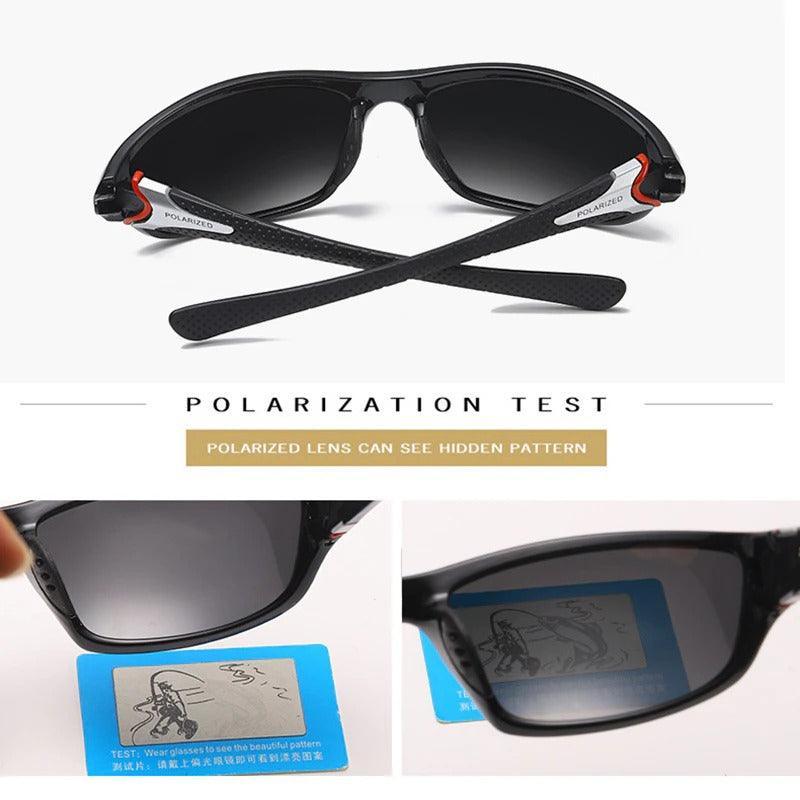 Outdoor Polarized Fishing Sunglasses-USA Fish Bait