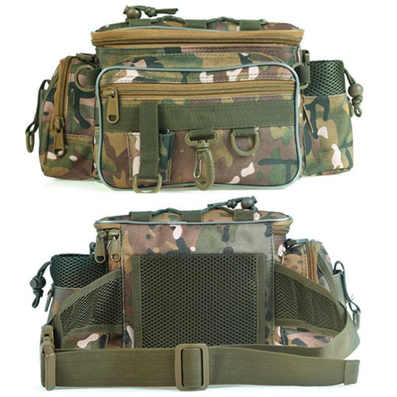 Portable Fishing Shoulder Bag-USA Fish Bait