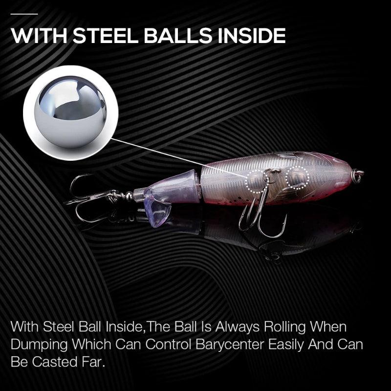 Topwater Rotate Tail Lures-USA Fish Bait
