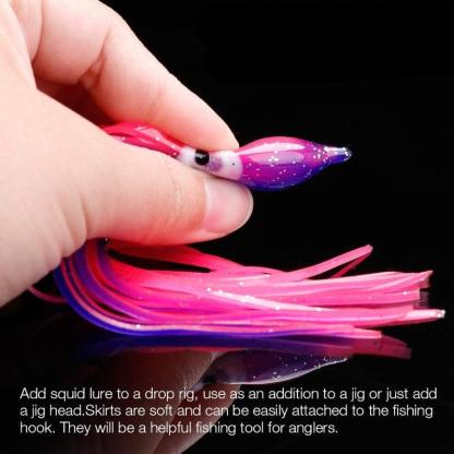 Soft Squid Fishing Lures-USA Fish Bait