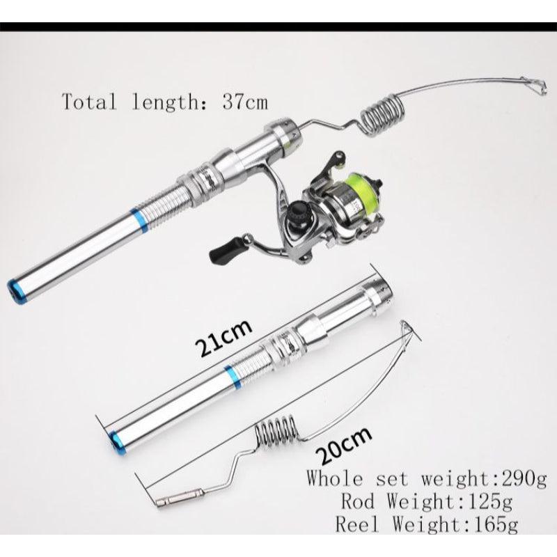 Telescopic Spinning Fishing Rod-USA Fish Bait