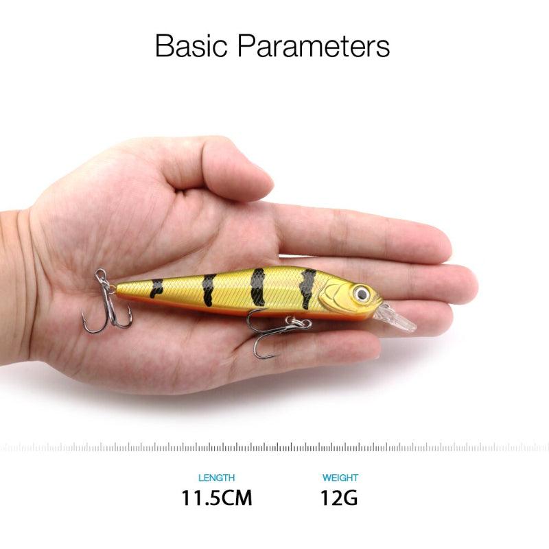 Rolling Wobblers Hard Baits-USA Fish Bait