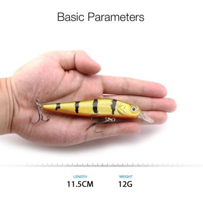 Rolling Wobblers Hard Baits-USA Fish Bait