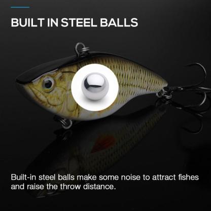 Jerkbait Sinking Rattling Lure-USA Fish Bait