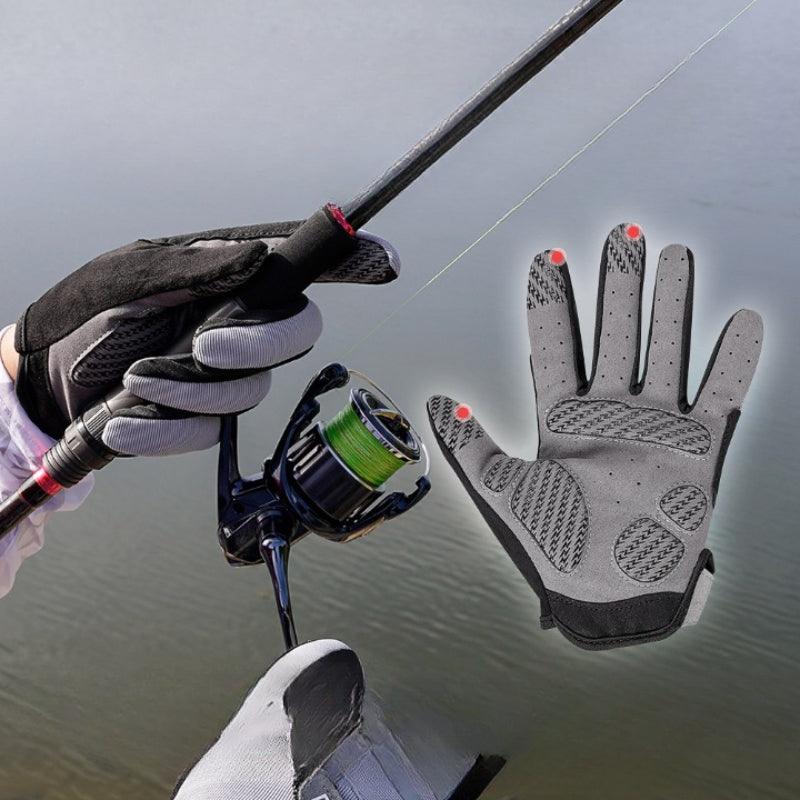 Quick-Drying Anti-slip UV Protection Outdoor Fishing Gloves - USA Fish Bait