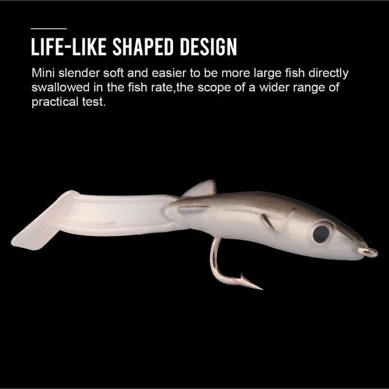 Artificial Soft Eel Lures-USA Fish Bait