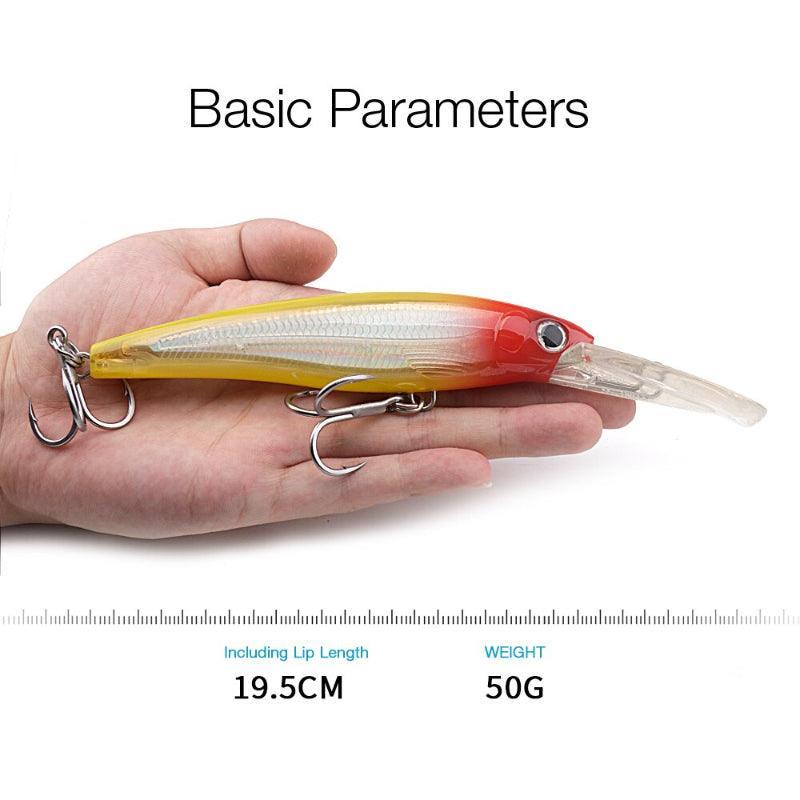 Artificial Minnow Fishing Lure-USA Fish Bait