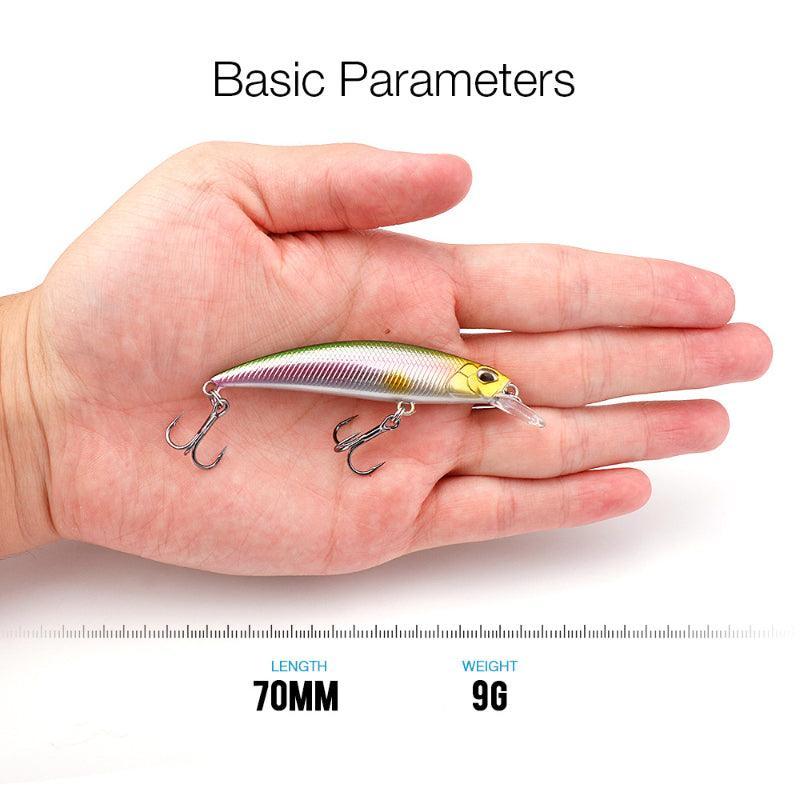 Minnow Artificial Fishing Lure-USA Fish Bait