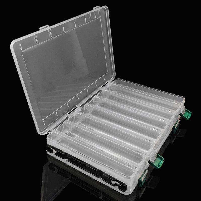 Double Sided Fishing Tackle Box-USA Fish Bait