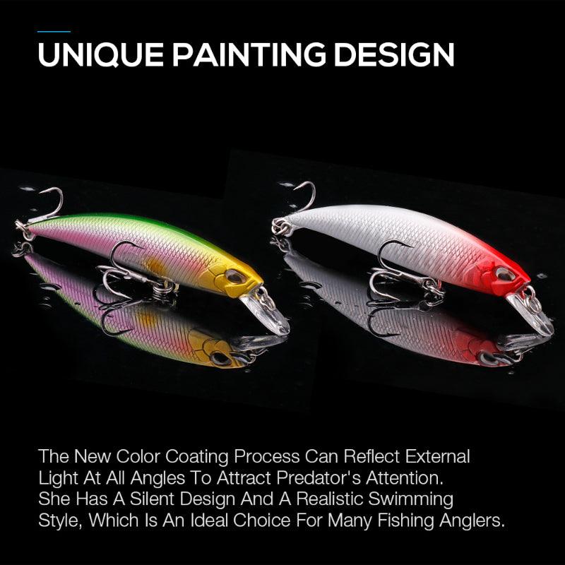 Minnow Artificial Fishing Lure-USA Fish Bait