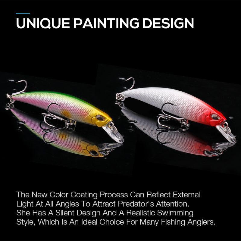 Minnow Artificial Fishing Lure-USA Fish Bait