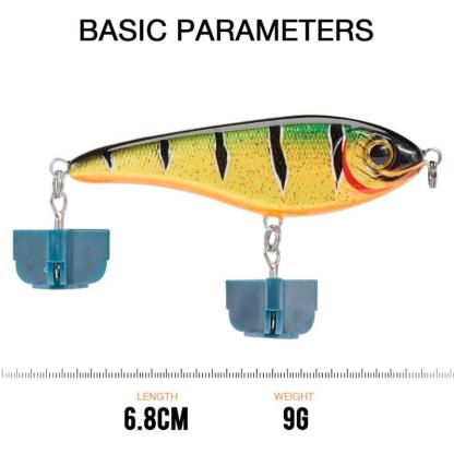 Jerkbait Floating Fishing Lure - USA Fish Bait