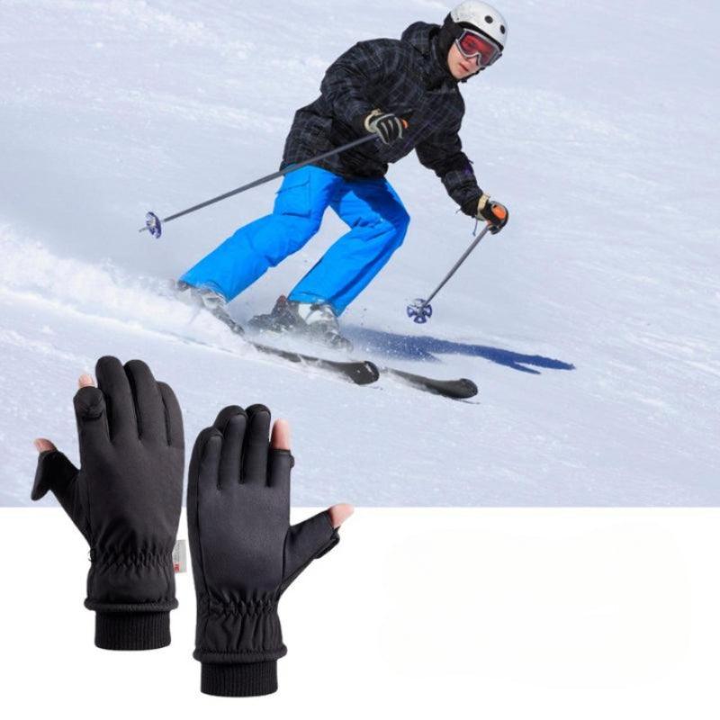 Winter Anti-Slip Fishing Gloves-USA Fish Bait