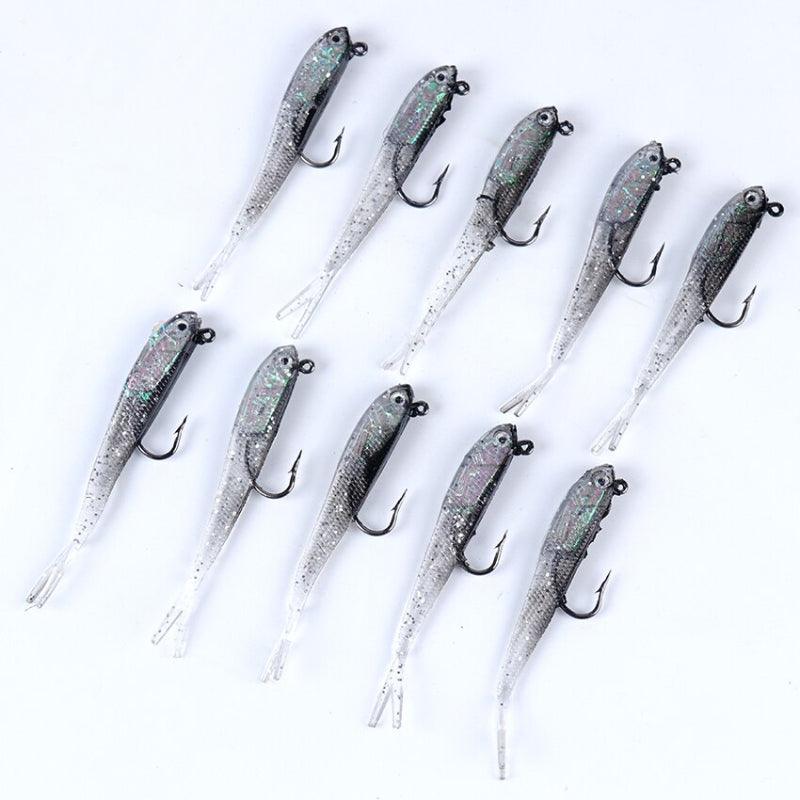 Soft Lure Silicone Artificial Bait With Hook - USA Fish Bait