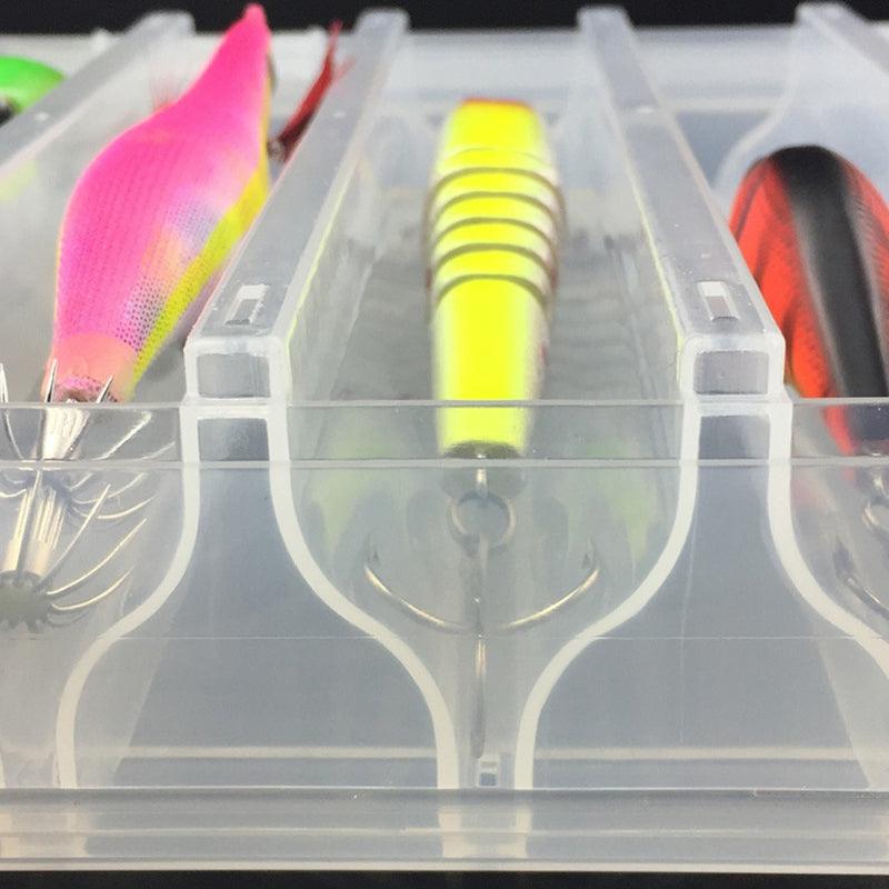 Double Sided Fishing Tackle Box-USA Fish Bait