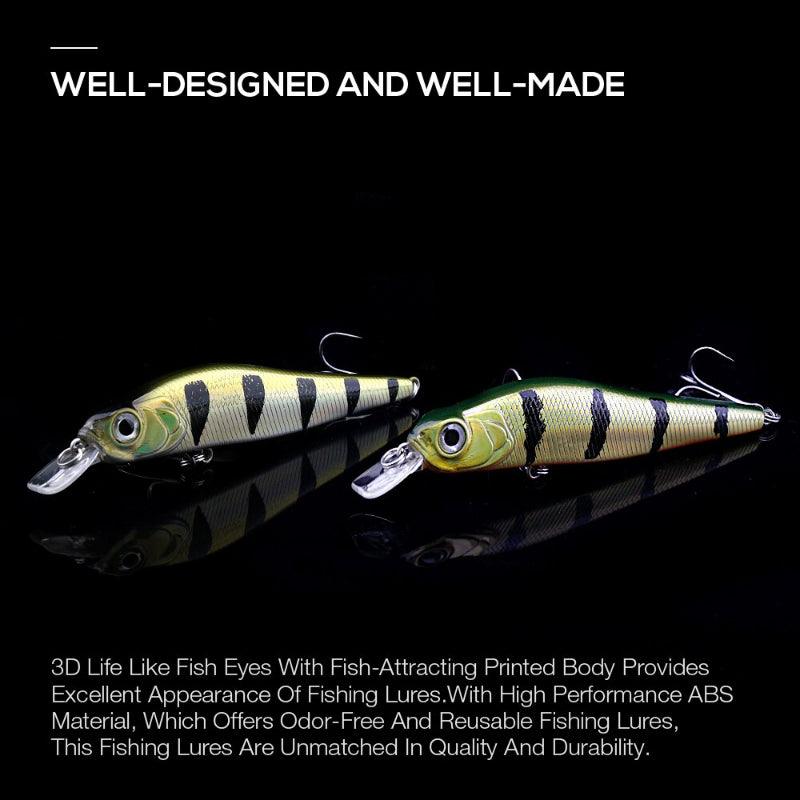 Rolling Wobblers Hard Baits-USA Fish Bait