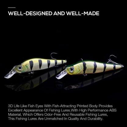 Rolling Wobblers Hard Baits-USA Fish Bait