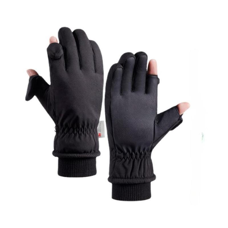 Winter Anti-Slip Fishing Gloves-USA Fish Bait