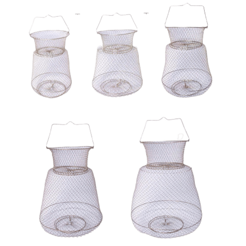 Folding Steel Wire Net-USA Fish Bait